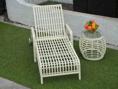 PE Rattan Patio Leisure Sun Chaise Lounge - DR-5198 Garden Chaise Lounge